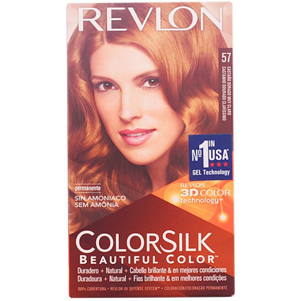 Revlon Colorsilk Tint 57-Brun Doré Très Clair Femme