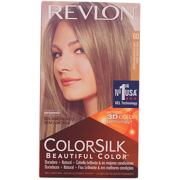 Revlon Colorsilk Tint 60-Blond Foncé Cendré Femme
