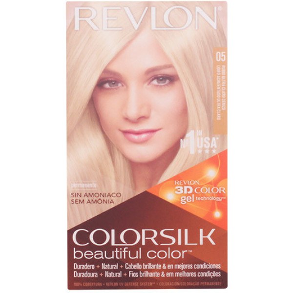 Revlon Colorsilk Tinte 05-rubio Ceniza Ultra Claro Unisex