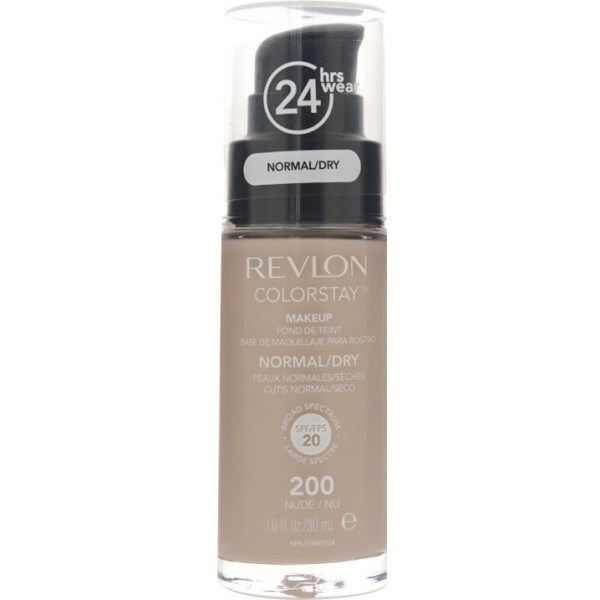 Revlon Colorstay Foundation Normaldry Skin 200-nude 30 Ml Femme