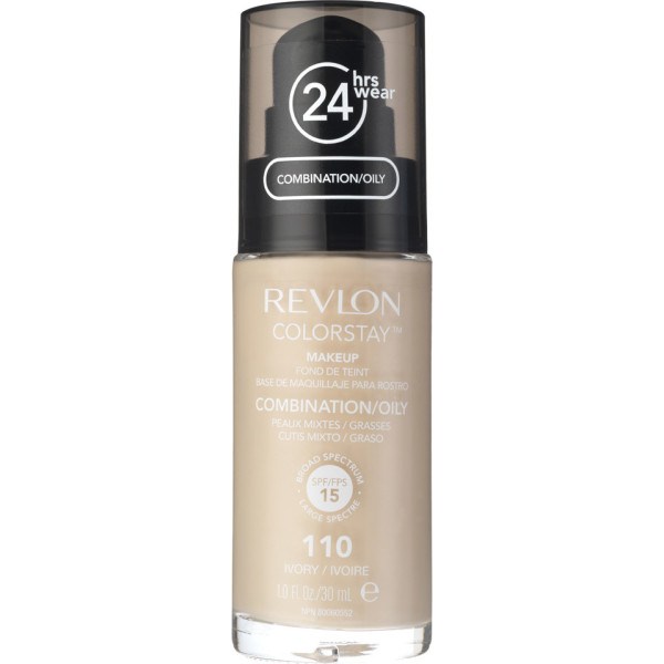 Revlon Colorstay Foundation Combinationoily Skin 110-ivoire 30 Ml Femme