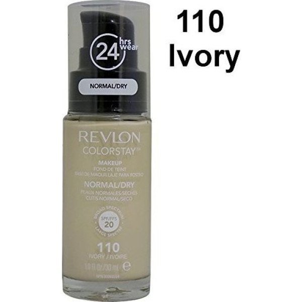 Revlon Colorstay Foundation Normaldry Skin 110-ivoire 30 Ml Femme