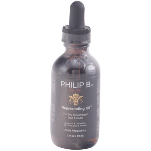 Philip B Óleo rejuvenescedor para cabelos secos a danificados e couro cabeludo 60 ml unissex