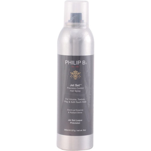 Philip B Jet Set spray de cabelo de controle de precisão 260 ml unissex