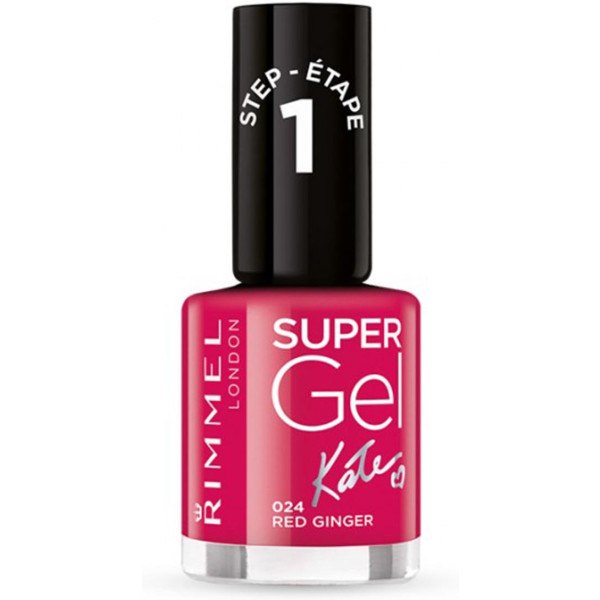 Rimmel London Kate Super Gel Nail Polish 024-red Ginger Donna