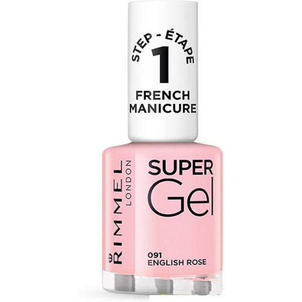 Rimmel London French Manicure Super Gel 091-english Rose Mujer