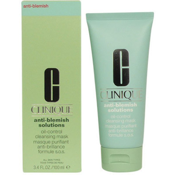 Clinique Anti-blemish Solutions Oil Control Cleansing Mask 100 Ml Mujer