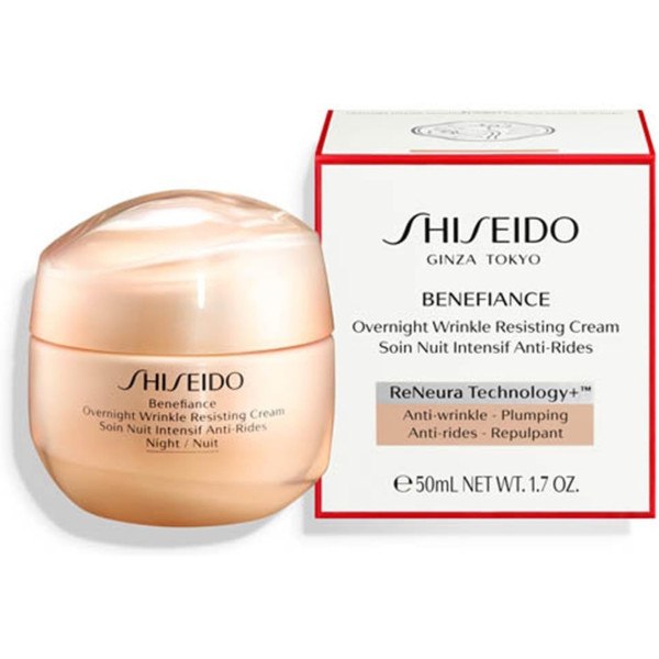 Shiseido Benefiance Creme antirrugas noturno 50 ml unissex