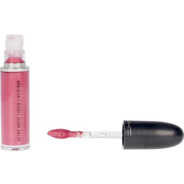 Mac Retro Matte Liquid Lip Colour Metallic Rose5 Ml Mujer
