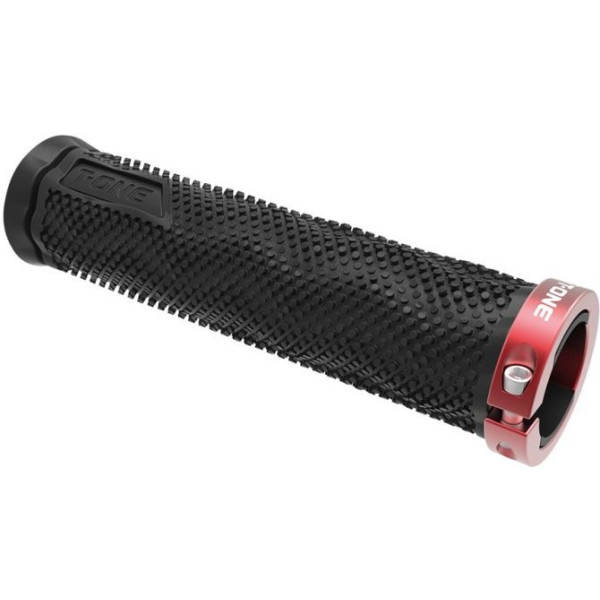 T-one Dot 130mm Grip Set With 1 Safety Screw Black/Red