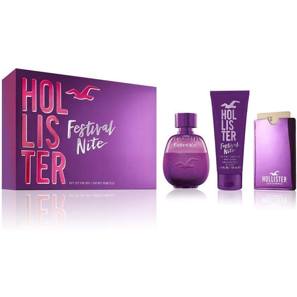 Hollister Festival Nite For Her Lote 3 Piezas Unisex