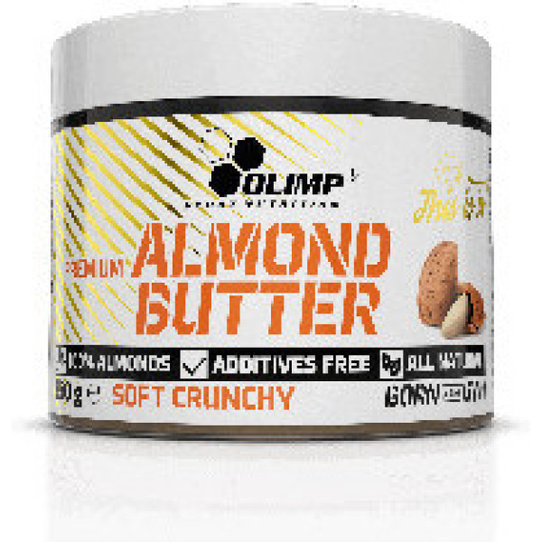 Olimp Almond Butter Soft Crunchy 350 Gr