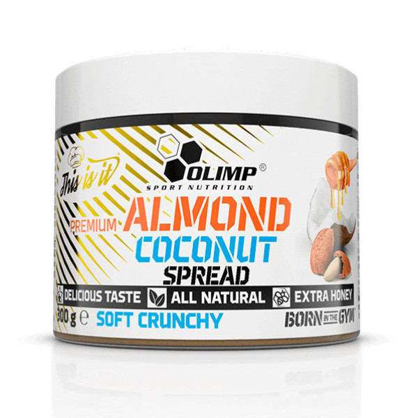 Olimp Almond Coconut Spread Soft Crunchy 300 Gr