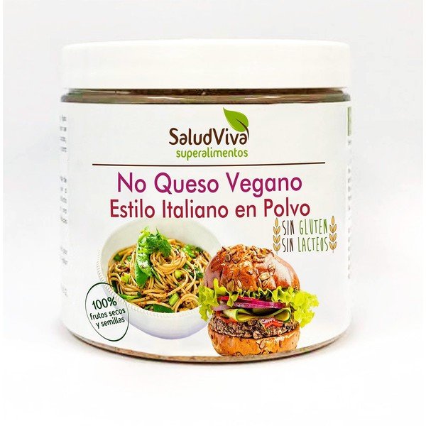 Salud Viva No Vegan Italian Style Fromage en Poudre 125 Grammes