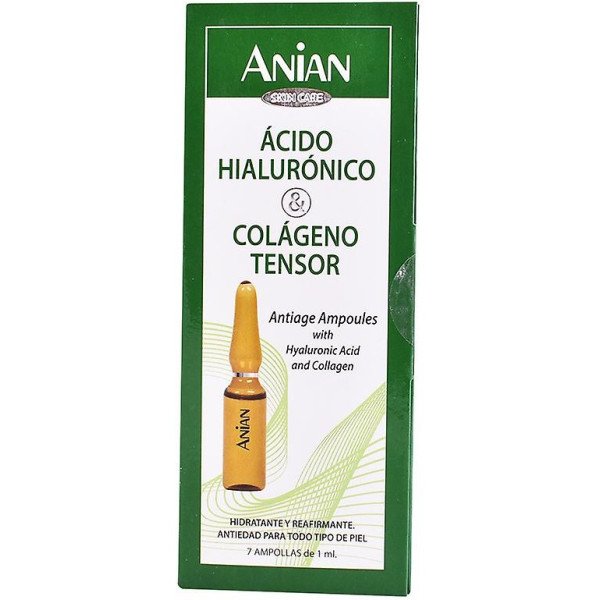 Anian Acido Hialuronico & Colageno 7 Ampollas X 1 Ml Mujer