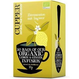 Cupper Infusion Gingembre Suprême Bio 20 Sachets