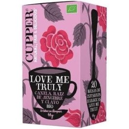 Cupper Infusion Love Me Truly Bio 20 Sacos