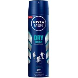 Nivea Men Dry Impact Fresh Desodorante Vaporizador 200 ml Masculino