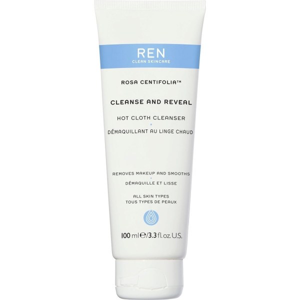 Ren Skincare Rosa Centifolia Cleanse & Reveal Hot Cloth Cleanser 100 Ml Unisex