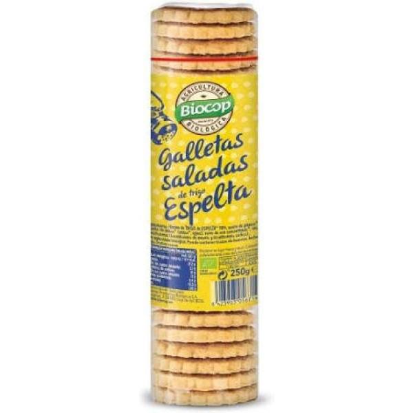 Biscoito Salgado de Espelta Biocop 250 gr