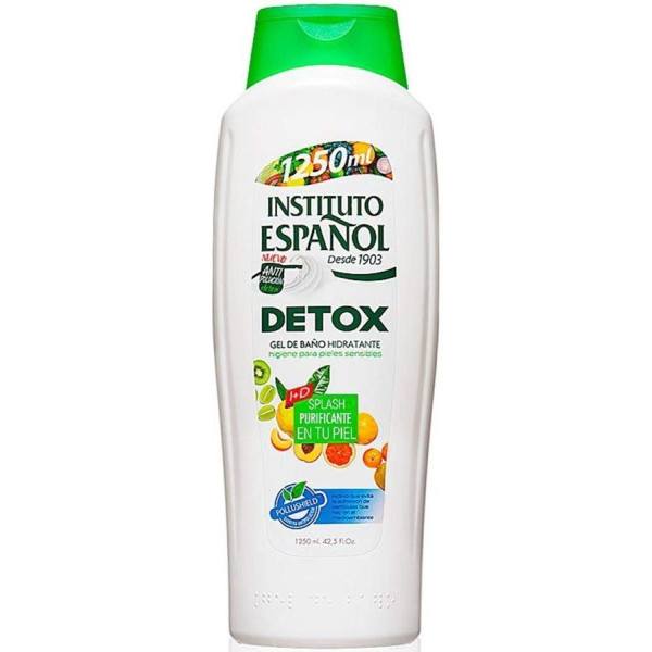 Gel da bagno idratante purificante dell'istituto spagnolo Detox 1250 ml unisex