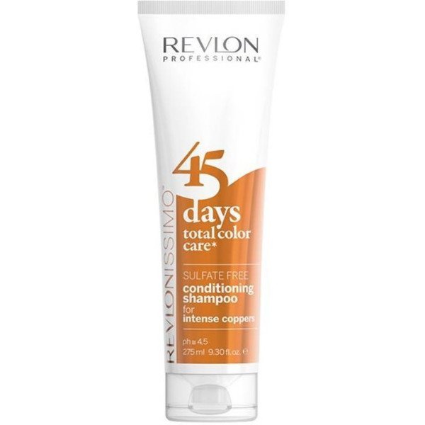 Revlon 45 Days Conditioning Shampoo voor Intense Coppers 275 Ml Unisex