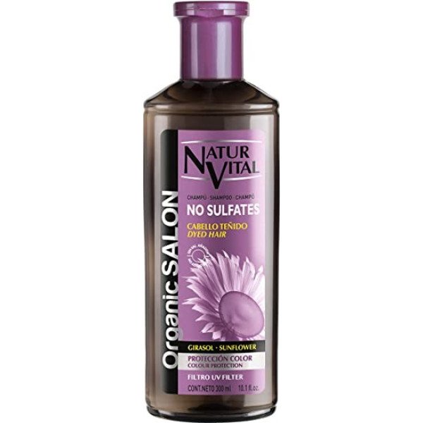 Nature et Vie Sans Sulfates Shampooing Cheveux Colorés Filtre Uv 300 Ml Unisexe