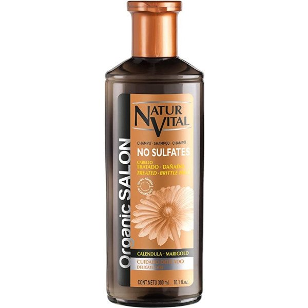Nature And Life Without Sulfates Shampoo para Cabelos Danificados 300 Ml Unissex