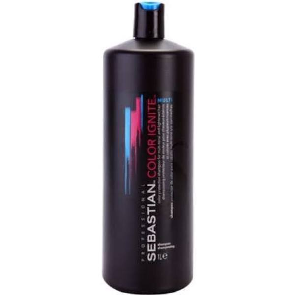 Sebastian Color Ignite Multi Shampooing 1000 Ml Unisexe