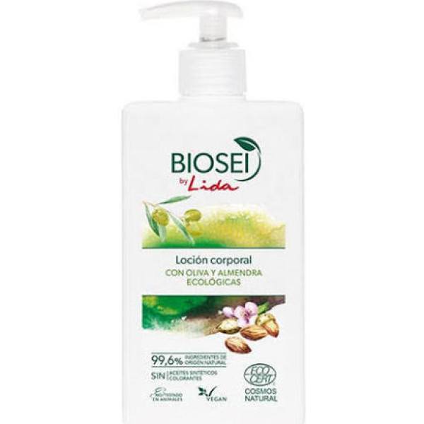 Lida Biosei Olijf & Amandelen Ecocert Bodylotion 250 Ml Unisex