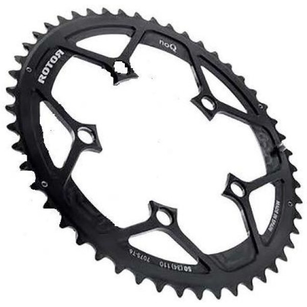 Rotor Chainring C 52t - Bcd110x5 - Outer - Negro