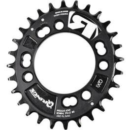 Rotor Q Rings Oval Chainring Bcd76x4 Q38t Negro