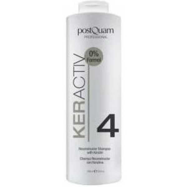 Postquam Haircare Keractiv Shampoo Reconstrutor Com Queratina 1000 ml Feminino