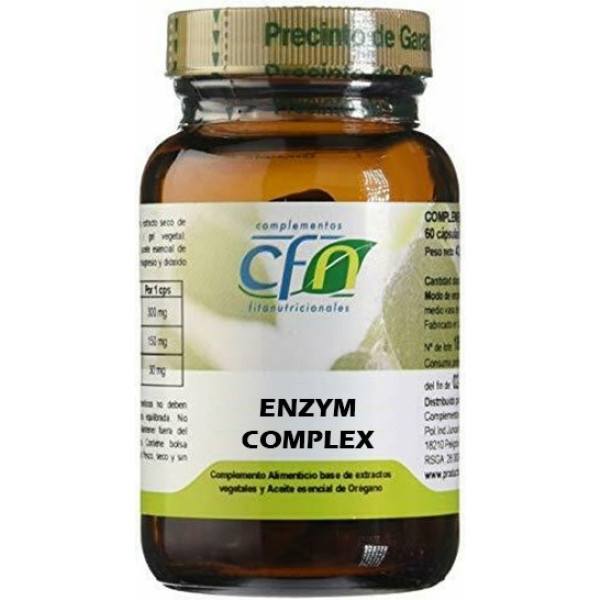 Cfn Enzym Complex 120 Vcaps Con Serrapeptasa