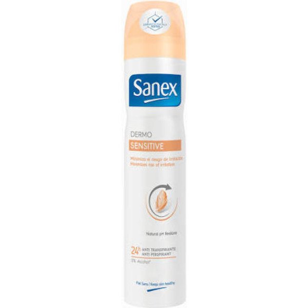 Sanex Dermo Sensitive Déodorant Spray 200 Ml Unisexe