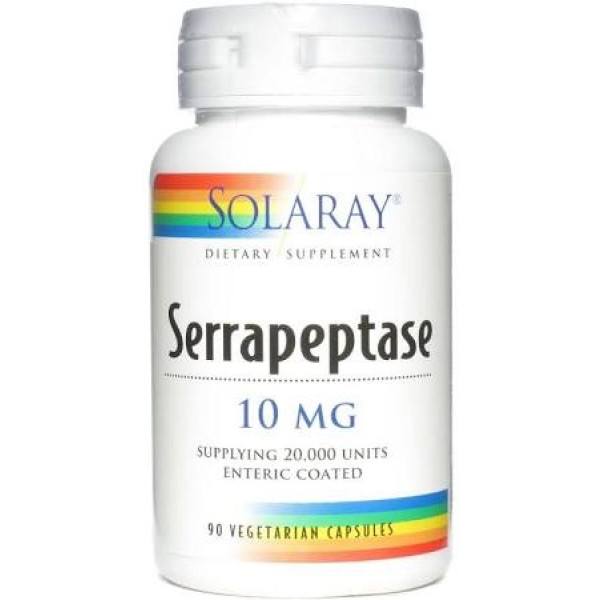 Solaray Serrapeptase 90 Vcaps
