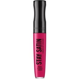 Rimmel London Stay Satin Liquid Lip Color 400-obsession Woman