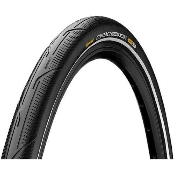 Continental Cubierta Contact Urban 20x1.60 Safetypro Rigida Negro Reflectante 42-406