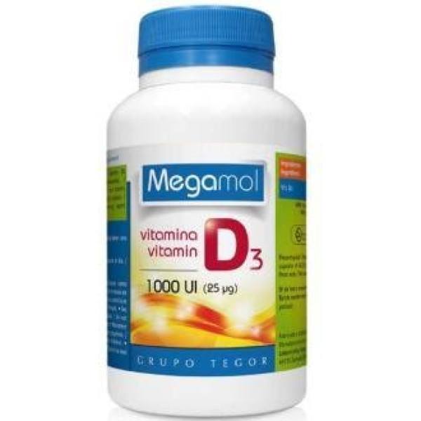 Tegor Sport Vitamine D3 1000 UI Megamil 100 Cap