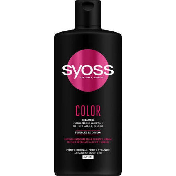 Syoss Color Tech Shampooing Cheveux Teints 440 Ml Unisexe