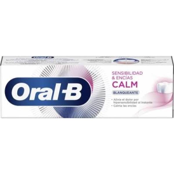 Oral-b Sensibilité & Gencives Calme Dentifrice Blanchissant 75 Ml Unisexe