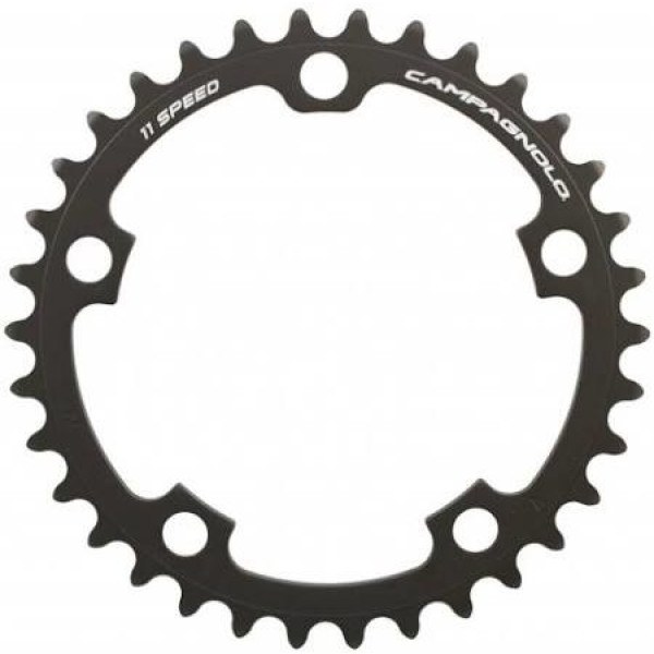 Pédalier Campagnolo Athena 34 Dents 5 Bras 110 Bcd 11 vitesses Noir