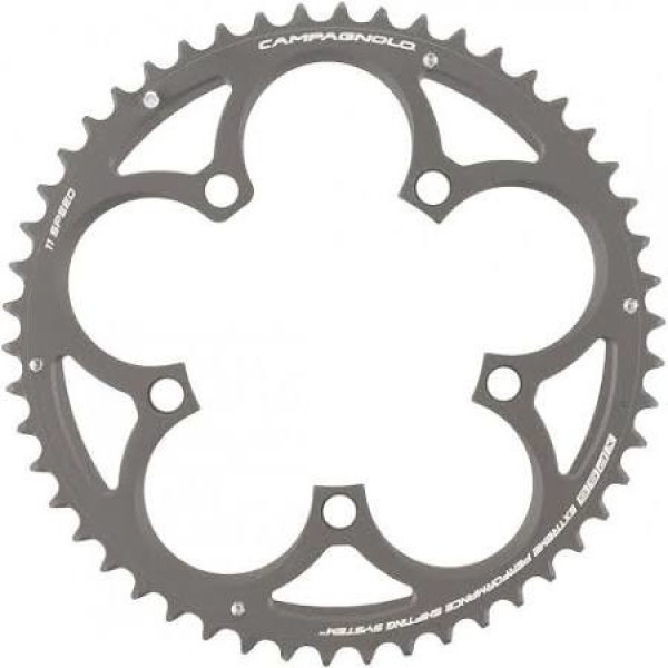 Pédalier Campagnolo Athena 50 Dents 5 Bras 110 Bcd 11 vitesses Noir