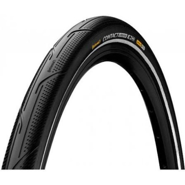 Continental Cubierta Contact Urban 26x2.20 Safetypro Puregrip Compound Rigida Negro Reflect (55-559)