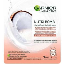 Garnier Skinactive Nutri Bomb Mask Facial Nutritiva Iluminadora 1 Piezas Mujer