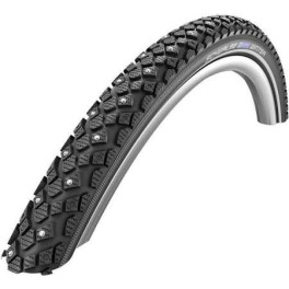 Schwalbe Cubierta Winter 27.5x2.00 Hs396 K-guard Twinskin 208 Clavos Rigida Negro Reflectante 50-584