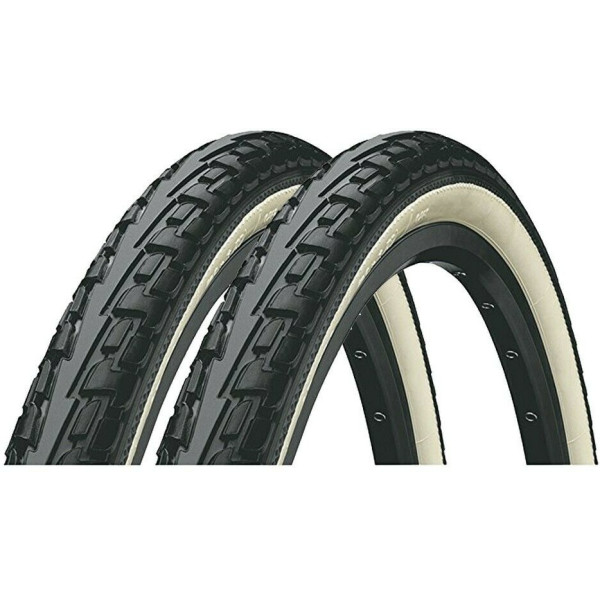 Pneumatico rigido Continental Ride Tour nero/bianco - 27x11/4