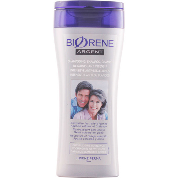 Eugene-perma Biorene Argent Shampooing Intensif Cheveux Blancs 200 Ml Unisexe