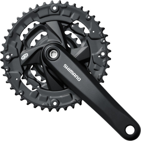 Pédalier Shimano 9sp. Fc-m371 44/32/22d 170mm+cubr.