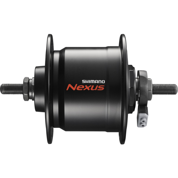 Shimano Hub Dynamo 100/36 Noir Dh-c3000-2n-nt 6v/2.4w Nut